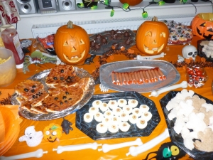 Halloween party food