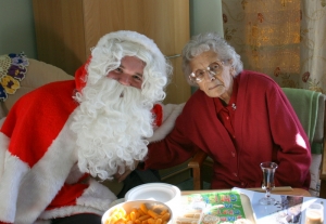 Doris meets Santa!